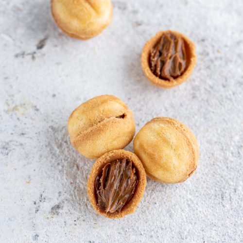 Nuts Cookies with Condensed Milk