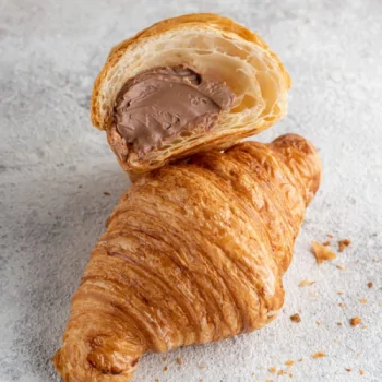 Круасан з шоколадним ганашем