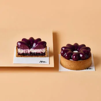 Десерт Тарта Чорниця-Маскарпоне